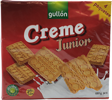 Gullon Galleta Crema Trop Jr800 GR