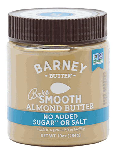 BARNEY B. CRUNCHY ALMOND BUTTER 10 OZ