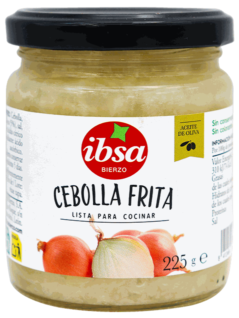 IBSA CEBOLLA FRITA ACEITE OLIVA 225 GR