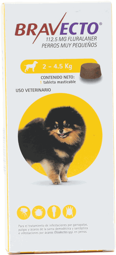 MALLEN BRAVECTO 112.5 MG 2-4.5KG