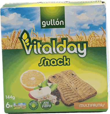 GULLON GALLETA DIET FIBRA MULTIFRU 144 G