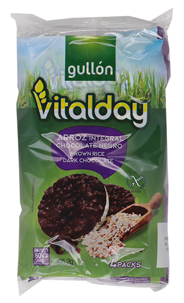 GULLON TORTA VIT ARROZ CHOCO 105 G