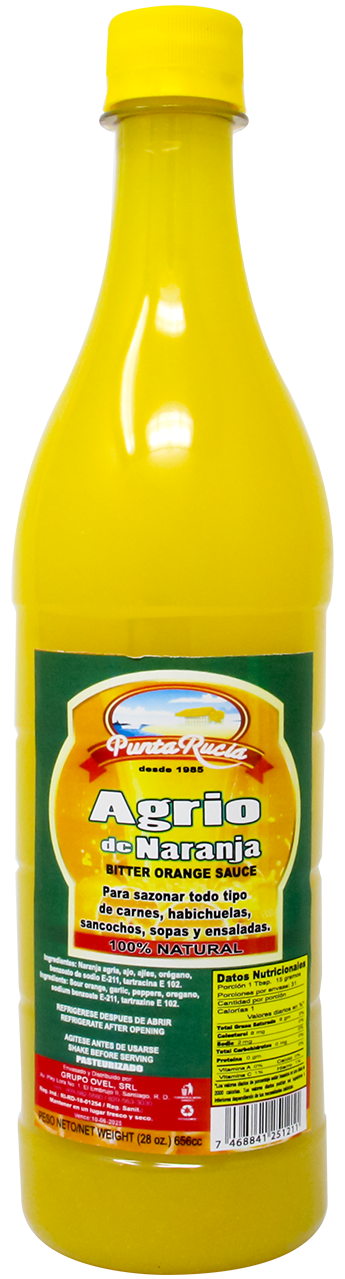 Punta Rucia Agrio Naranja Natural28 OZ