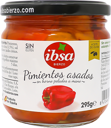 IBSA PIMIENTOS ASADOS EN HORNO 295 G