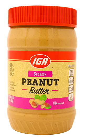 Iga Creamy Peanut Butter16 OZ