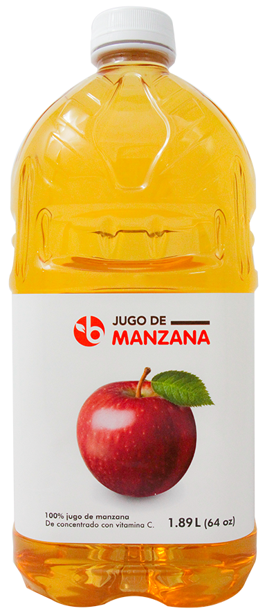 BRAVO APPLE JUICE 64 OZ