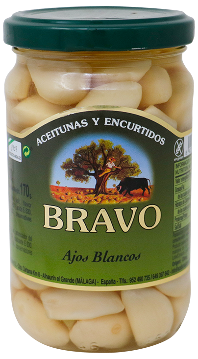 Bravo Ajos Aliñados170 GR