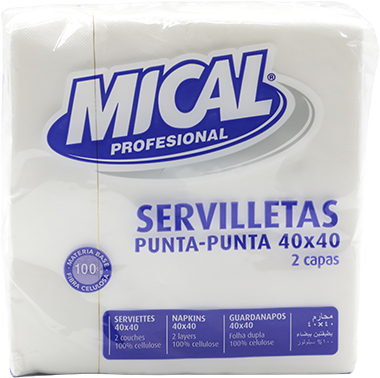 Mical Servilleta Blanca100 UND
