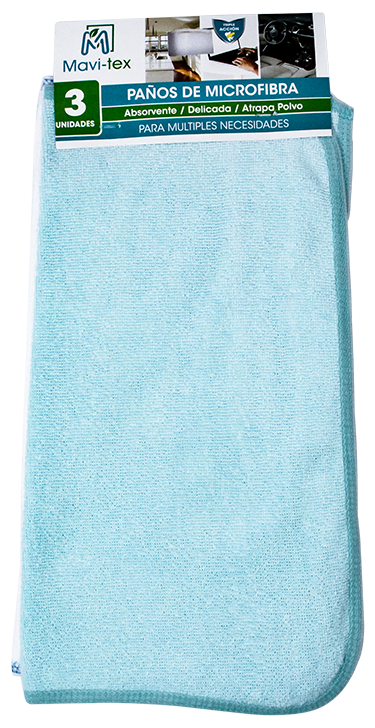 Toalla Microfibra 30X30CM3 UND