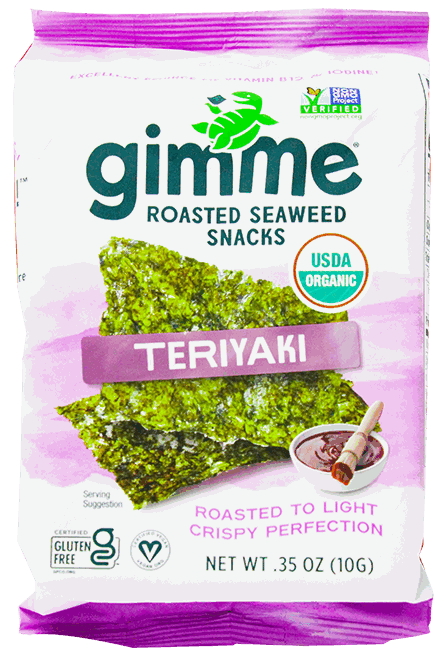 GIMME SEAWEED SNACK TERIYAKI 0.35 OZ