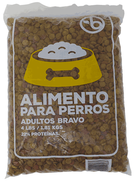 BRAVO ALIMENTO PERRO ADULTO 4 LB