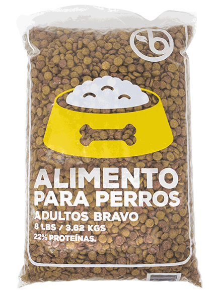 BRAVO ALIMENTO PERRO ADULTO 8 LB