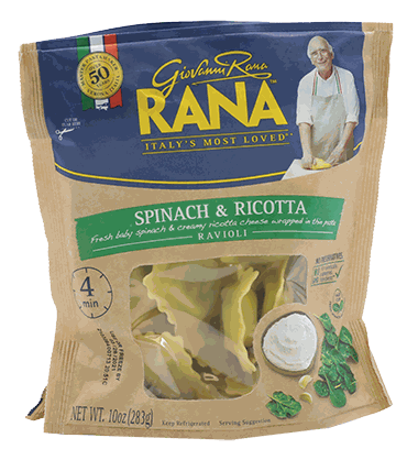 GIOVANNI RANA RAVI SPINACH RICOTTA 10 OZ