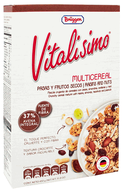 VITALISIMO MULTICER FRUTOS SECOS 450 GR