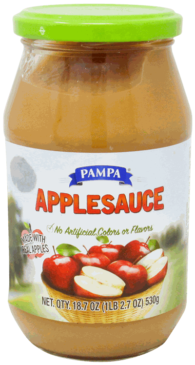 PAMPA APPLE SAUCE 18.7 OZ