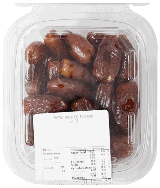 BRAVO DATILES SIN SEMILLA 12 OZ