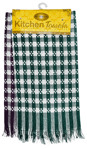 TOALLA COCINA ALGODON 2PZ REF.7120