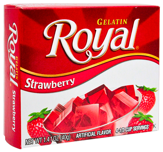Royal Strawberry Gelatine1.4 OZ