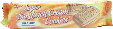 Dynas Galletas Sandwich Naranja90 GR