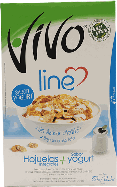 VIVO CEREAL LINE YOGURT 350GR