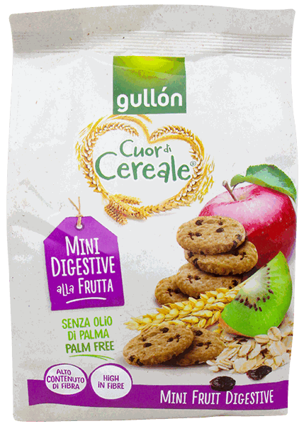 GULLON GALL. MINI CDC FRUTA/FIBRA 225G