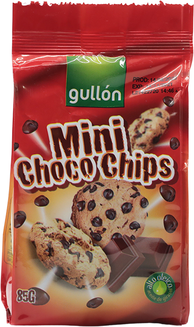GULLON GALLETA MINI CHOCO CHIP 85 G