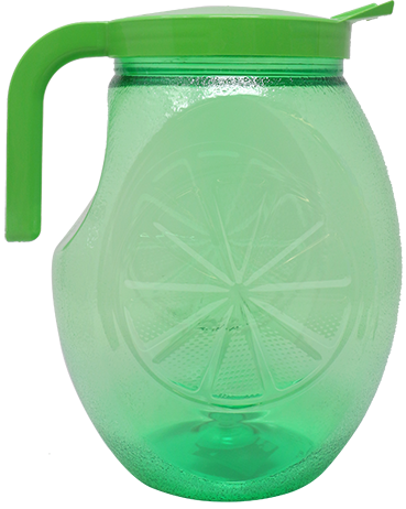 Bandeir Jar Plas C/tapa Verde2650 ML