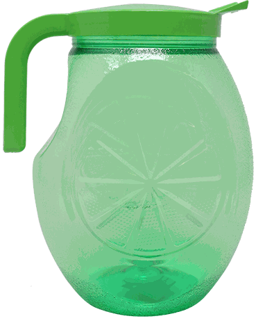 BANDEIR JAR PLAS C/TAPA VERDE 2650 ML