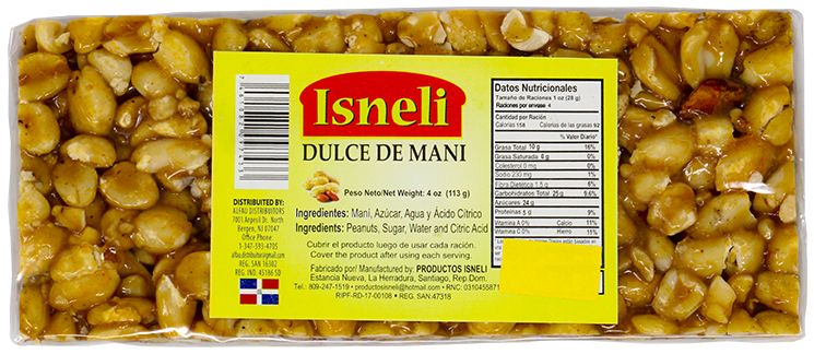 ISNELI DULCE MANI 4 OZ
