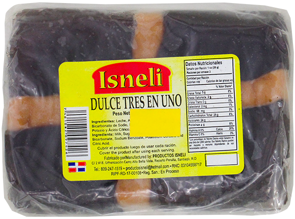 Isneli Dulce Tres Uno9 OZ