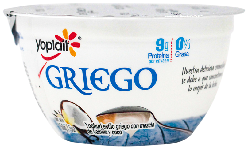 Yoplait Yogurt Griego 0% Van Coco150 GR