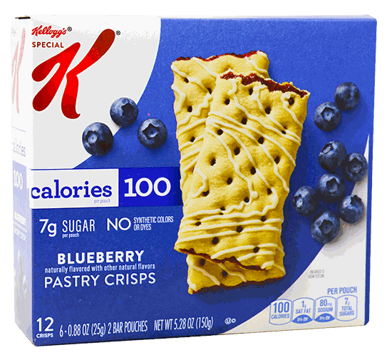 KELLOGGS SPK CRISP BLUEBERRY BAR 150 GR