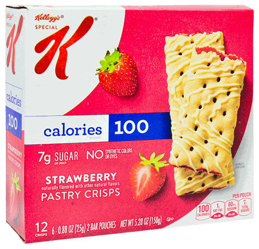 KELLOGGS SPK CRISP STRAWBERRY BAR 150 GR