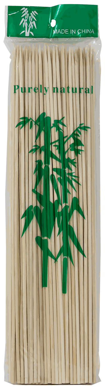 PINCHO BAMBU BBQ 12PG X100UN A092-1(12)