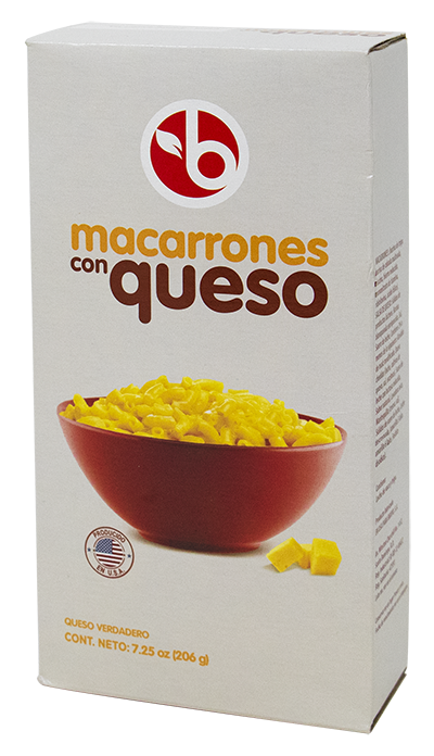 BRAVO MACARRONES C/QUESO