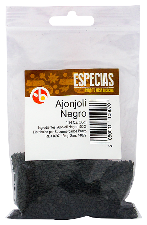 BRAVO AJONJOLI NEGRO 38 GR
