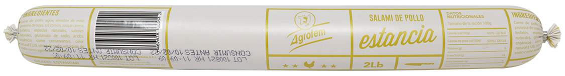Agrofem Salami Estancia Pollo2 LB