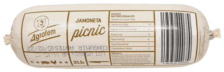 AGROFEM JAMONETA PICNIC 2 LB