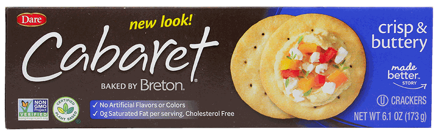 DARE CABARET CRISPY BUTTERY ORIG 225 GR