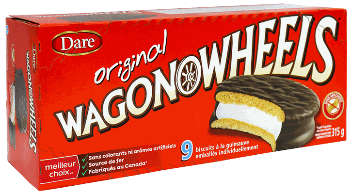 DARE WAGON WHEELS COOKIES ORIG 315 GR