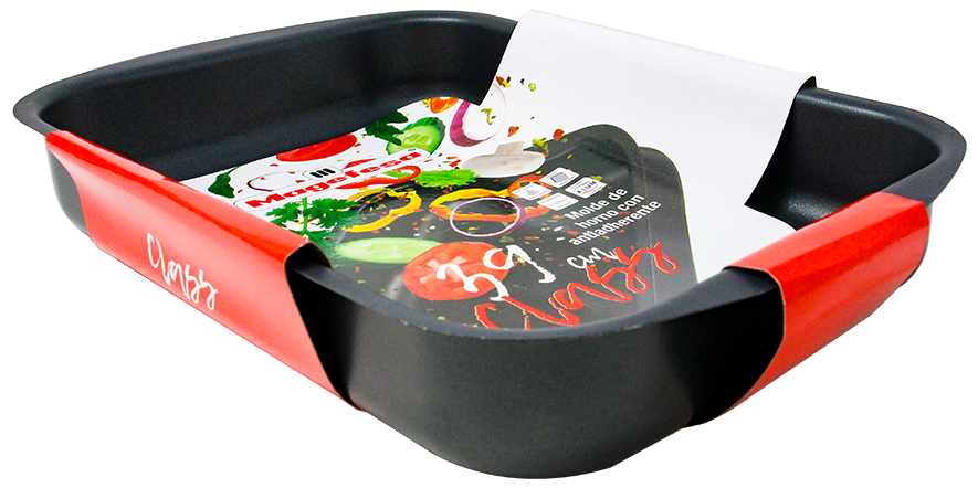 Mgf Molde Acero Inoxidable 39.5x27x6.5cmPAQ