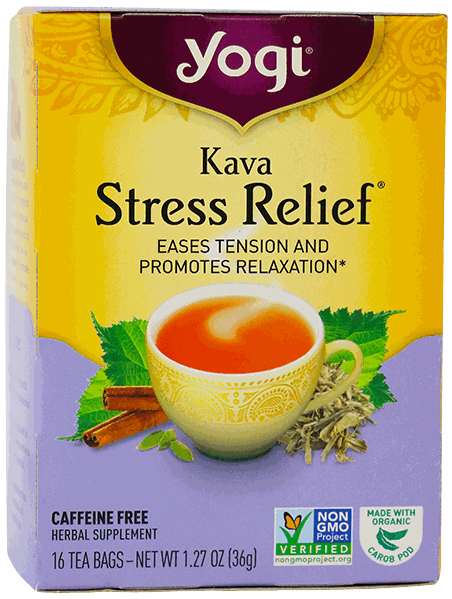 YOGI TEA KAVA STRESS RELIEF 16 UN