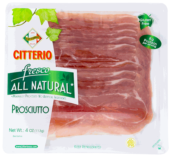 CITTERIO USA PROSCIUTTO SILVER 4 OZ