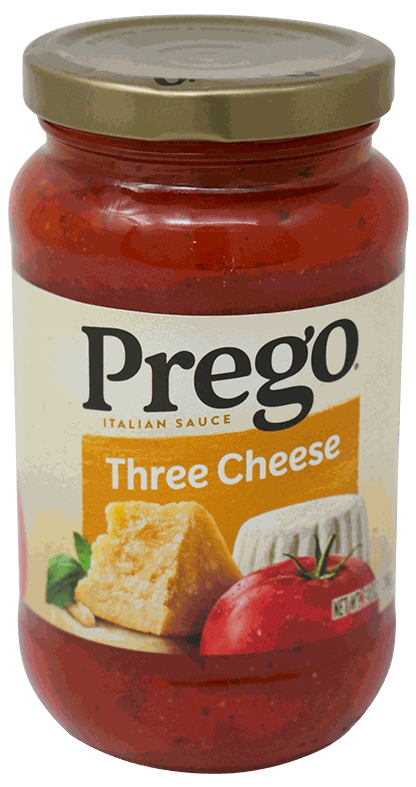 PREGO SALSA 3 QUESOS 14 OZ