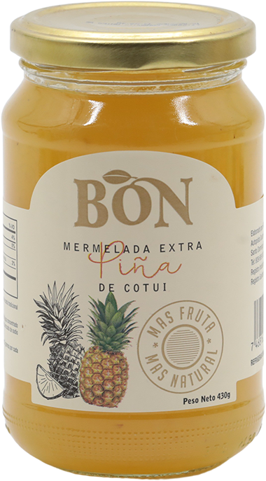 Bon Mermelada Piña430 GR