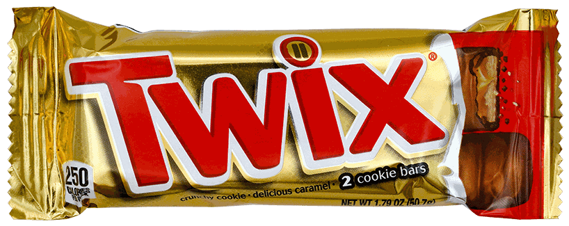 TWIX CARAMEL SINGLES 1.79OZ 36CT 10/CA