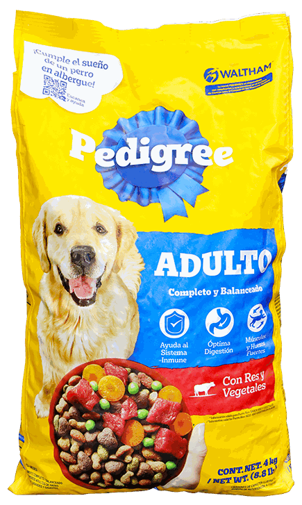 PEDIGREE RECETA ORIGINAL 5/4 KG.