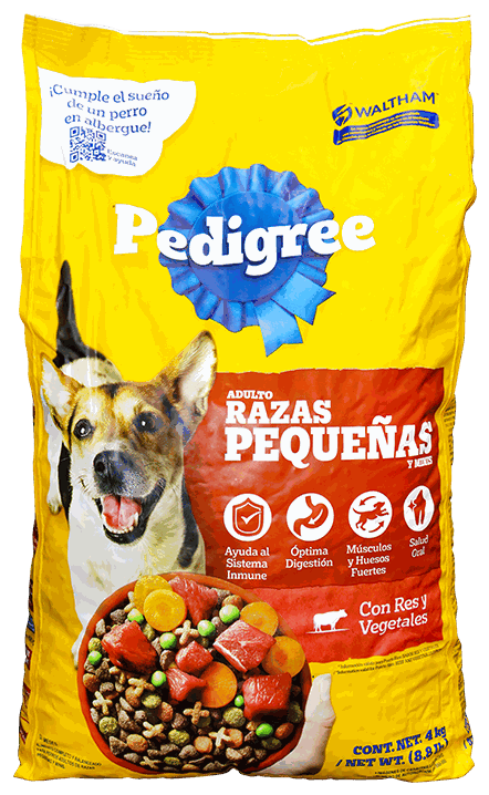 PEDIGREE RAZAS PEQUEÑAS 5/4 KG