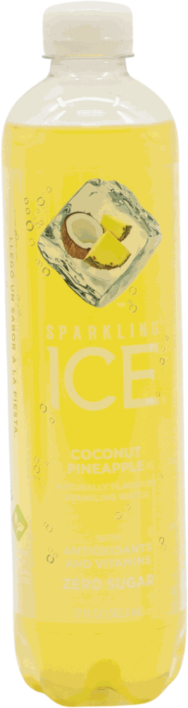 ICE SPARKLING COCONUT PINEAPPLE 17 OZ