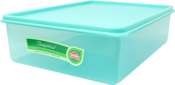 Guateplas Envase Rectagular Grande 97ozPAQ